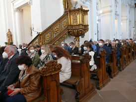 Diakonenweihe im Fuldaer Dom (Foto: Karl-Franz Thiede)